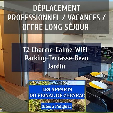 Les Apparts Du Vignal De Cheyrac Polignac  ภายนอก รูปภาพ